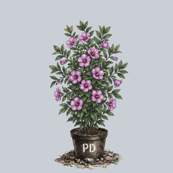 Purple Pillar Rose of Sharon