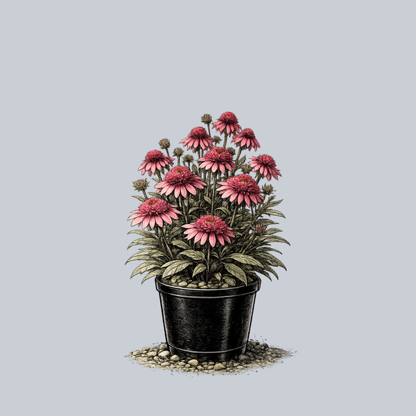 Raspberry Truffle Coneflower