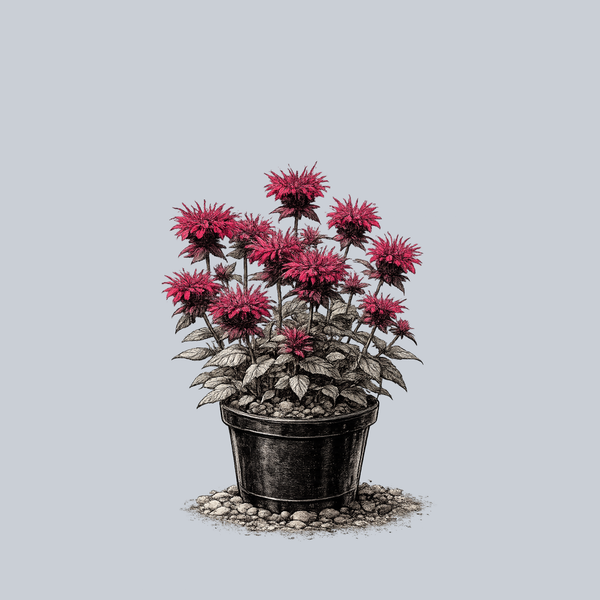 Raspberry Wine Bee Balm