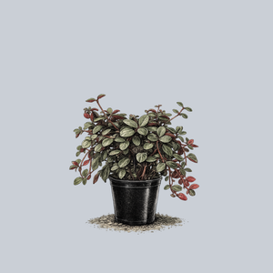 Red Log Peperomia