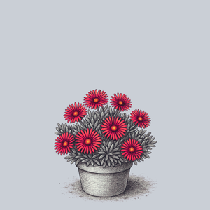 Red Mountain Flame Ice Plant