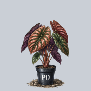 Red Secret Alocasia