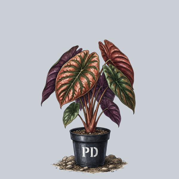 Red Secret Alocasia