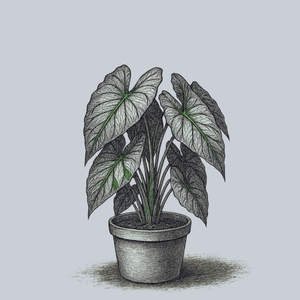 Royal Hawaiian Aloha Elephant Ear