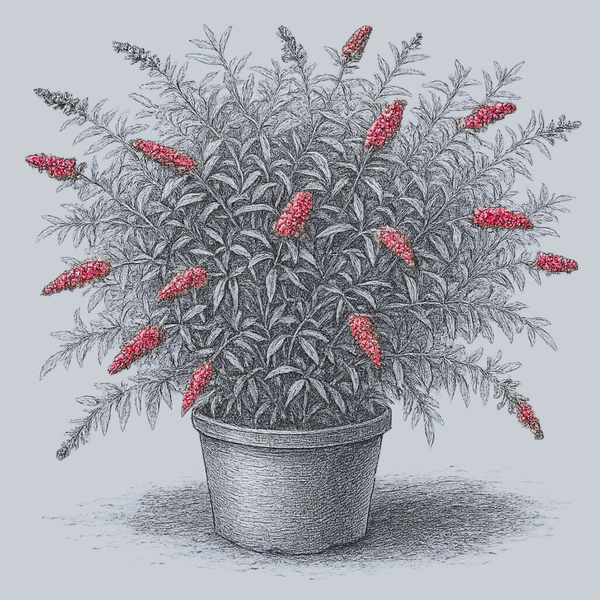 Royal Red Butterfly Bush