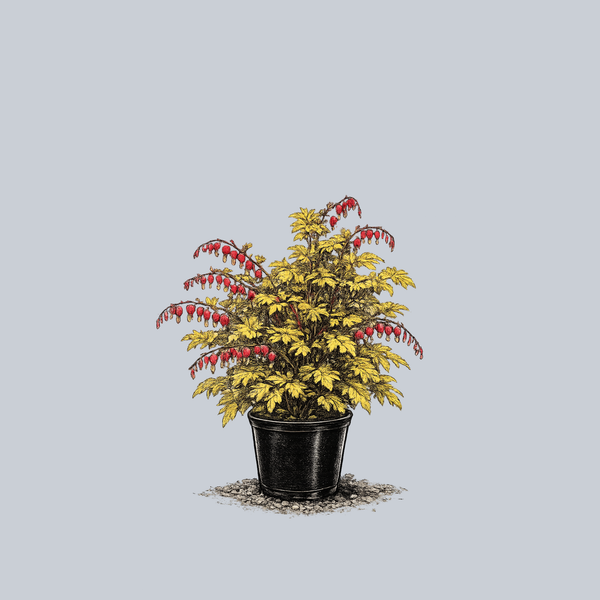 A Bleeding Ruby Ruby Gold Bleeding Heart – Plant Detectives