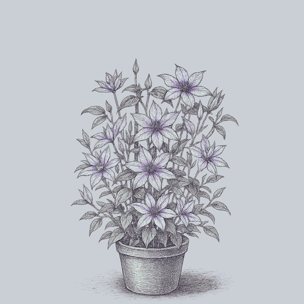 Sapphire Indigo Clematis