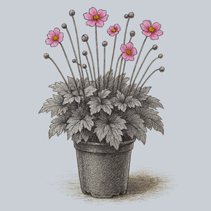 Serenade Japanese Anemone