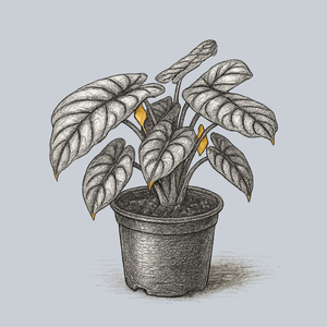 Silver Dragon Elephant Ear