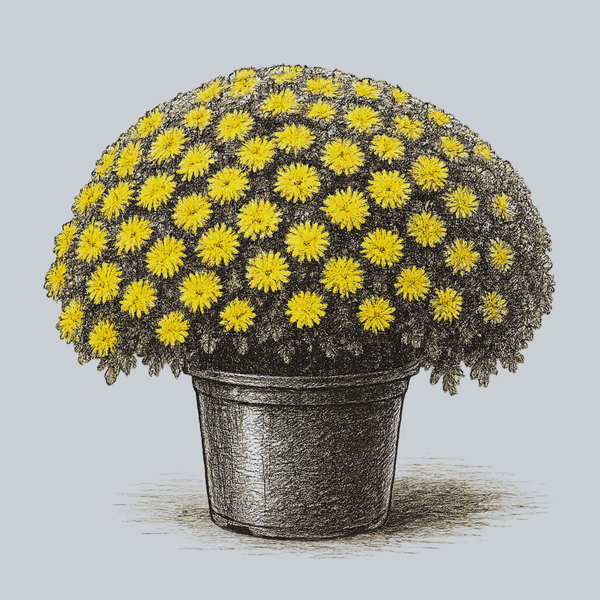 Sizzling Igloo Hardy Mum