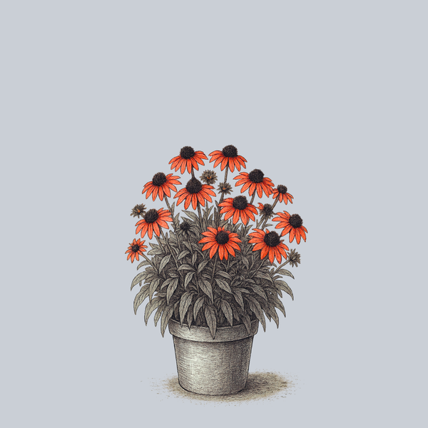 Sombrero Fiesta Orange Coneflower