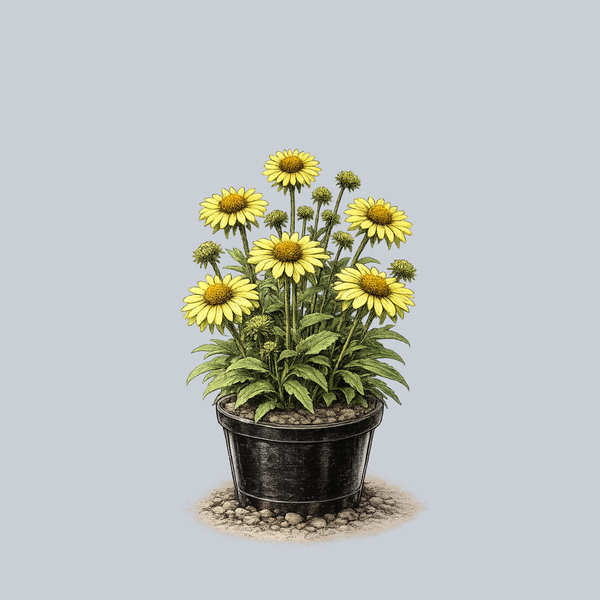 Sombrero Lemon Yellow Improve Coneflower