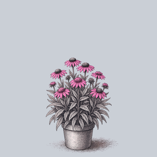 Sombrero Poco Hot Pink Coneflower