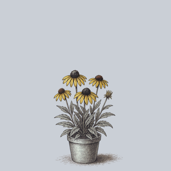 Sombrero Poco Yellow Coneflower