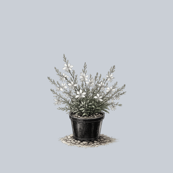 Sparkle White Wand Flower