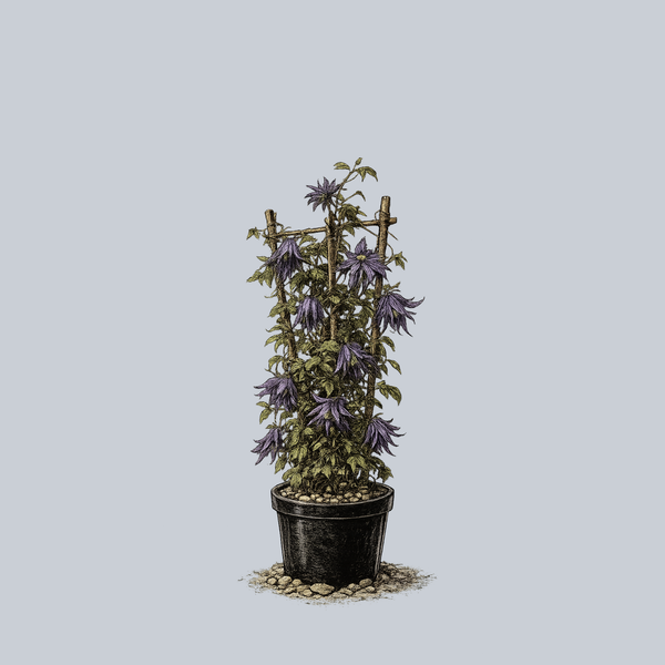 Sparky Blue Clematis