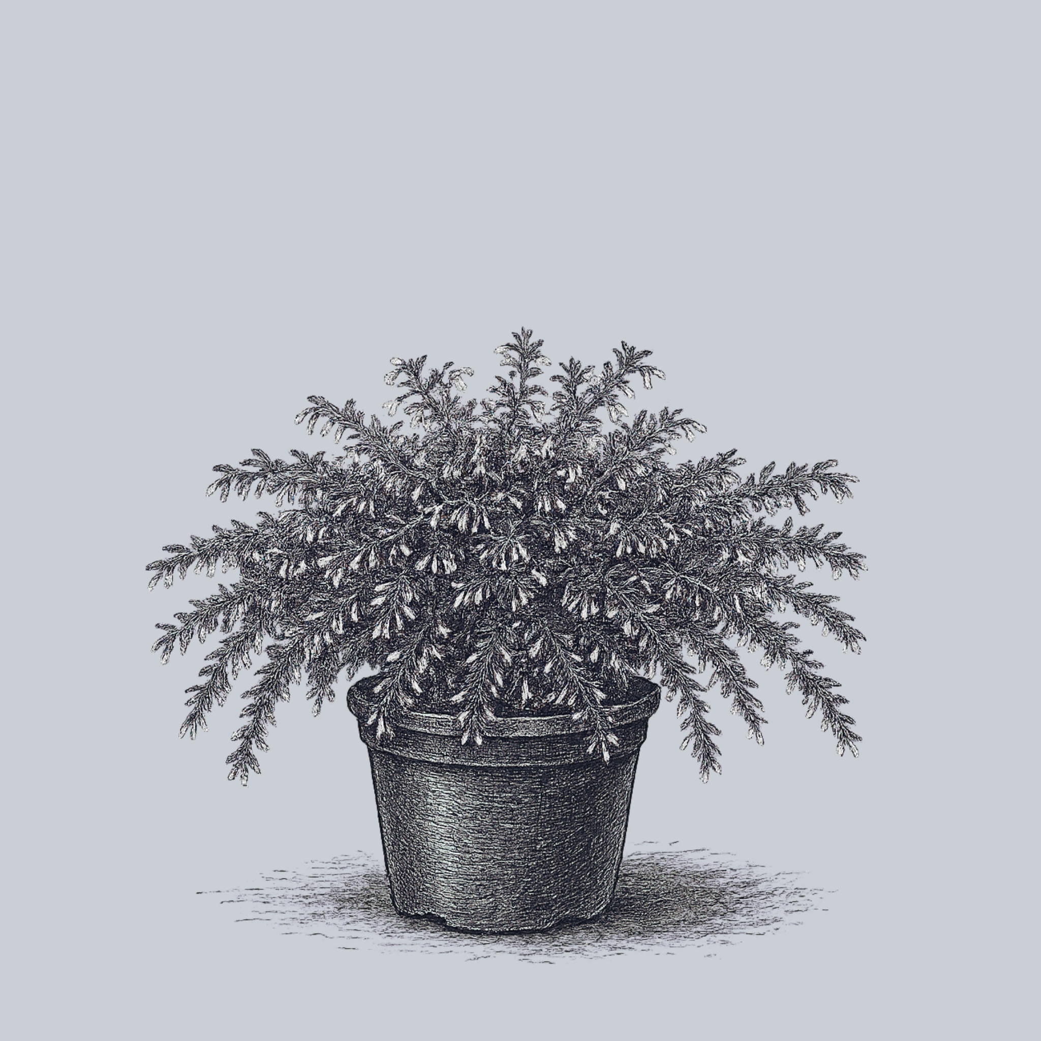 plant with hanging white bells Sugarbells Cigar Plant – Plant Detectives