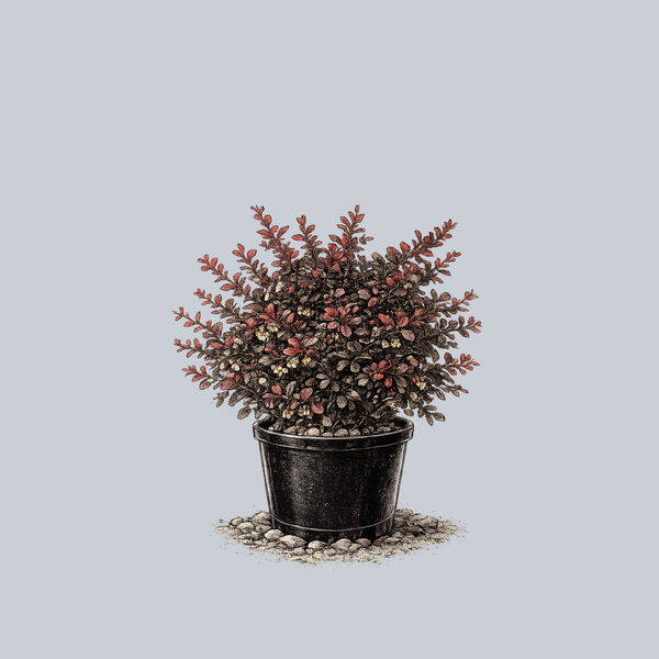 Sunjoy Mini Maroon Barberry