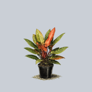 Sun Red Philodendron