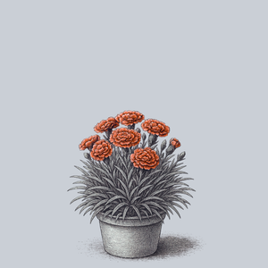 Super Trouper Orange Dianthus