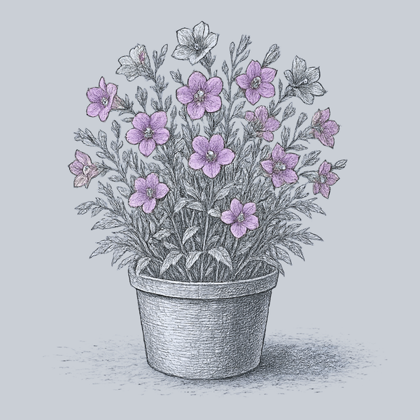 Takion Blue Peach-Leaved Bellflower