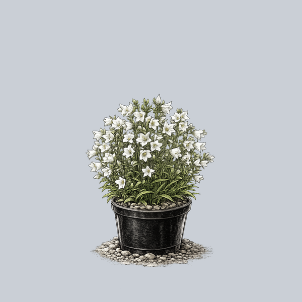 Takion White Bellflower