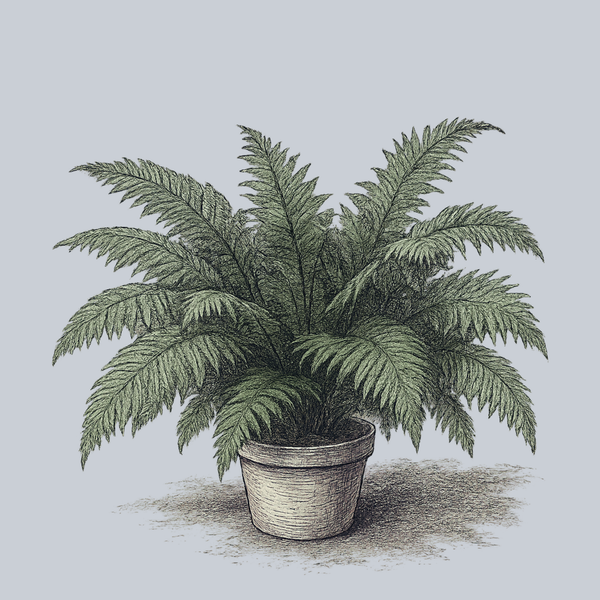 The King Ostrich Fern
