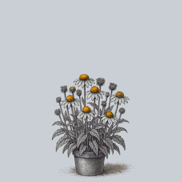 The Price is White Coneflower