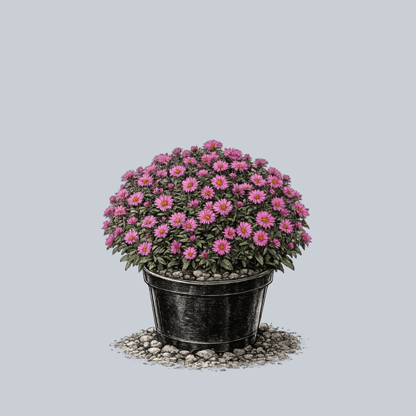 Vibrant Dome New England Aster