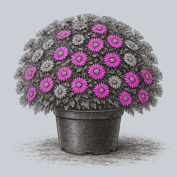 Vibrant Dome New England Aster