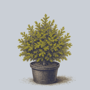 Vintage Gold False Cypress