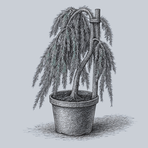 Weeping Blue Atlas Cedar