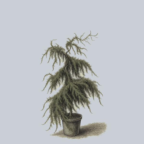 Contorted European Larch