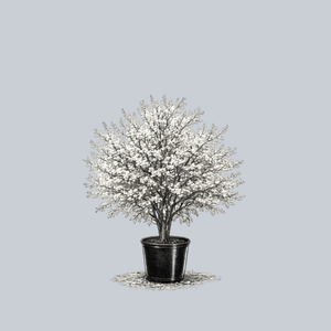 White Eastern Redbud
