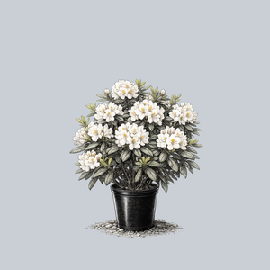 White Catawba Rhododendron