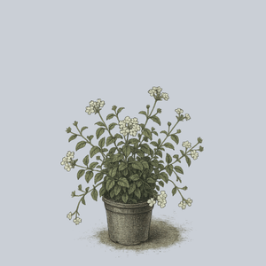 White Trailing Lantana