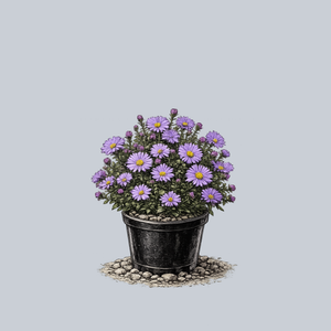 Wood's Blue New York Aster