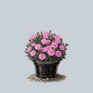 Wood's Pink New York Aster