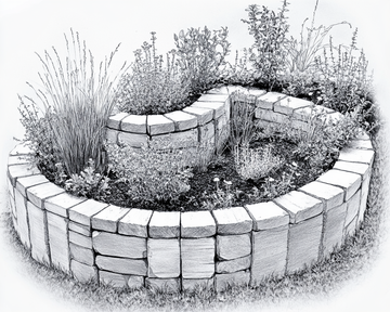 How to Build an Herb Spiral Garden | DIY Guide – Plant Detectives