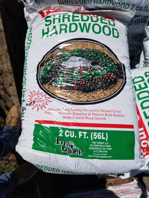 BAGGED MULCH HARDWOOD 2 cu ft - Garden Supplies -