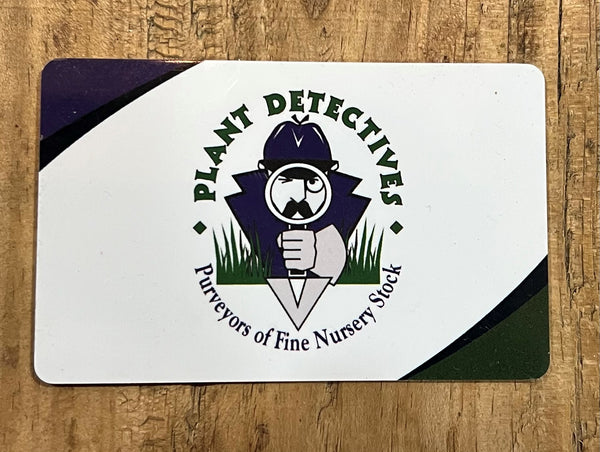 Plant Detectives Gift Card Gift Card Plant Detectives   